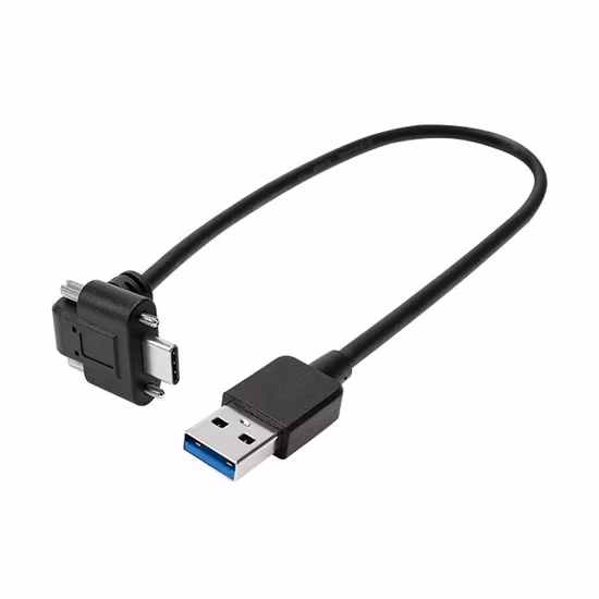 Cavo USB da Cm ad Am OEM angolato da 90 gradi per montaggio a pannello